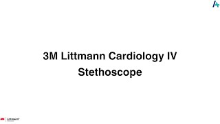 3M Littmann 6200 Cardiology IV Stethoscope  Advanced Healthcare [upl. by Leede]