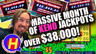 NonStop KENO Jackpots Over 38K May 2024 Recap [upl. by Aryan]