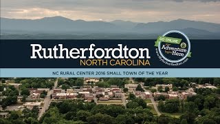 Rutherfordton North Carolinas Small Town of the Year [upl. by Eolc]