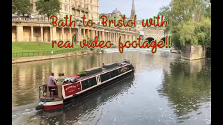 A River Avon cruise from Bath to Bristol [upl. by Rybma]