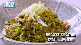 Char Kway Teow Using Japanese Shirataki Healthier Recipe [upl. by Enidlareg17]