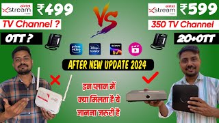 THE BEST Airtel Fiber Broadband Plan 599 amp 499  TV Channel and OTT List  Speed test  Review [upl. by Navarro]