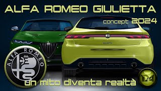 NUOVA ALFA ROMEO GIULIETTA  2024 [upl. by Olpe166]