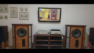 TANNOY GRF MEMORY amp TEAC VRDS25xs amp MARANTZ PM15S2 [upl. by Tamsky]