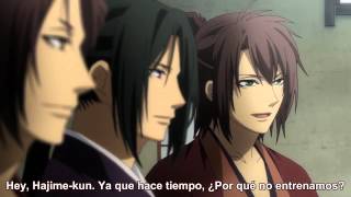 Hakuouki Reimeiroku Capitulo 2 Sub Español Parte 1 [upl. by Dickman]