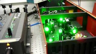 Trestles femtosecond TiSapphire laser pumped by Coherent Verdi V5 DPSS laser salesdmphotonicscom [upl. by Ariadne]