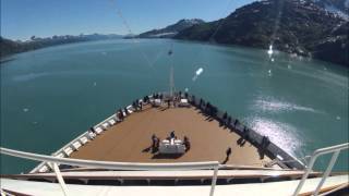 Timelaps Glacierbay Alaska on the MS Zuiderdam [upl. by Radke]