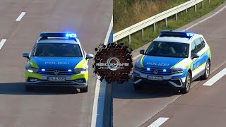 🚨 PKW Unfall auf der A9 2x FuStW Autobahnpolizei Sachsen amp SachsenAnhalt [upl. by Ravert941]