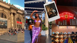 SUMMER WRAP UP VLOG last days in NYC offers baecation cruise to Bimini  days in Dallas [upl. by Adaiha]