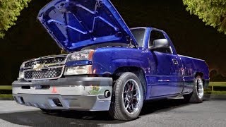 Twin Turbo Silverado STREET RACING 1500hp [upl. by Riedel]