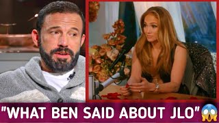 Love Rekindled Ben Affleck Calls Off Divorce with J Lo – The Shocking Reasonquot 🔥❤️ [upl. by Fugazy]