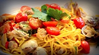 Spaghettis aux palourdes [upl. by Anaiuq]