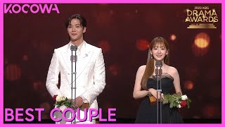 Best Couple Award Winners Rowoon amp Cho Yi Hyun  2023 KBS Drama Awards  KOCOWA [upl. by Graner676]