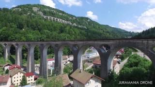 VIADUCS DE MOREZ MORBIER  JURAMANIA DRONE [upl. by Hildy]