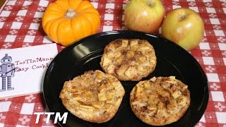 Toaster Oven Apple Cinnamon English Muffins or Toast [upl. by Sudnak]