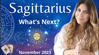 SAGITTARIUS ⭐️ SHOCKING NEWS But You Are DIVINELY PROTECTED November 2023 Tarot Reading [upl. by Ledba]