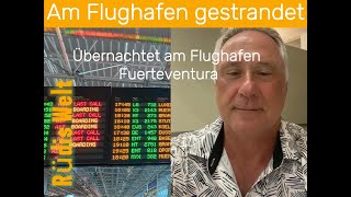 Gestrandet am Flughafen in Fuerteventura Das Treppenfahrzeug ist in das Flugzeug gekracht [upl. by Savannah]