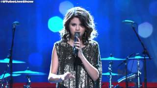 Selena Gomez  A Year Without Rain Live 2010 HD [upl. by Adine]