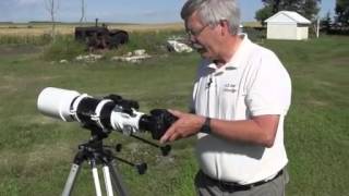 Meade Instruments  How To Setup amp Align Your Infinity Telescope [upl. by Anwahsal]