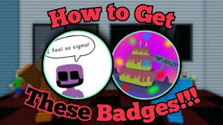 How to Get quot OURPLE GUY quot amp quot 1 MILLION quot Badges  FNaF RP Legacy  Roblox [upl. by Conlee]