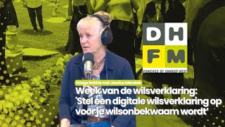 Stel een digitale wilsverklaring op  Haags Bakkie met Jessica Mendels  Den Haag FM [upl. by Riamo]