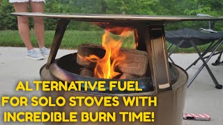 Inexpensive Alternative Fuel for Solo Stoves with Incredible Burn Time [upl. by Hada]