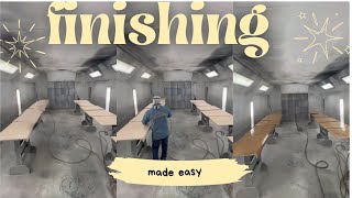 Finishing Made Simple [upl. by Adigirb]