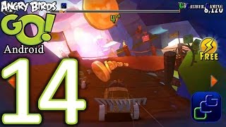 Angry Birds GO Android Walkthrough  Part 17  AIR Track 3 [upl. by Mundford]