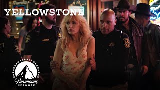 Bozeman Bar Brawl  Yellowstone  Paramount Network [upl. by Llevert]