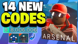 9 NEW⚠️ ARSENAL ROBLOX CODES 2024  ARSENAL CODES [upl. by Eda769]