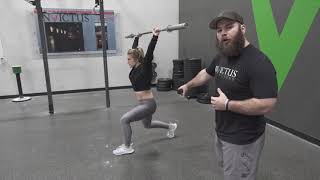 Beginners guide to the Split Jerk  CrossFit Invictus Weightlifting [upl. by Garwin]