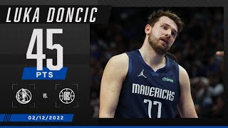 Luka Doncic drops 45 PTS in Mavericks’ disappointing defeat [upl. by Travis649]