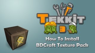 How to Install BDCraft HD Texture Pack for Minecraft Tutorial [upl. by Garrard187]