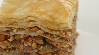 How To Make Baklava  Its Easy To Make This Delicious Dessert By Rockin Robin [upl. by Allecram]