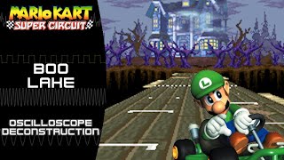 Mario Kart Super Circuit GBA  Boo LakeBroken Pier  Oscilloscope Deconstruction [upl. by Nahoj635]