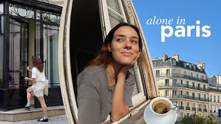 alone in paris  solo travel VLOG [upl. by Rollins261]