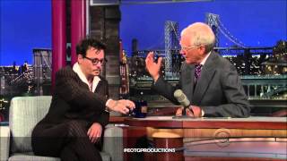 Johnny Depp  David Letterman Full Interview June 2013 [upl. by Thoer]