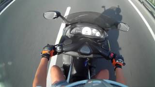 Yamaha Tmax 500 2001 acceleration [upl. by Townshend]