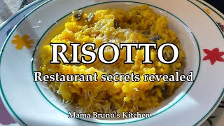 Risottoyes you can make it ahead of time Restaurant secrets revealed risotto [upl. by Catlin964]