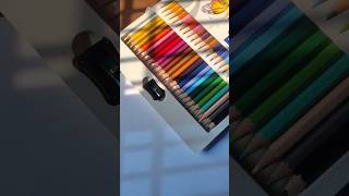 WHICH COLO IS BEST  PENCIL WATER COLOR for coloring 🖌 painting viral [upl. by Swetiana]