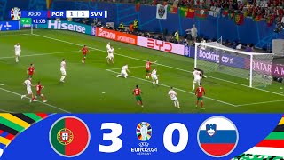 PortogalloSlovenia 00 PEN 30  UEFA Euro 2024  Highlights della Partita [upl. by Yvette]