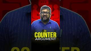 Critical Reasoning What is The Concept of Counter Argument shorts [upl. by Gamaliel854]