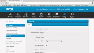 Revel Systems iPad POS House Accounts Receipt Signature Settings [upl. by Eirallih942]
