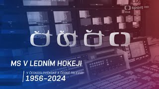 MS v ledním hokeji v ČSTČT 19562024 [upl. by Oirretno]