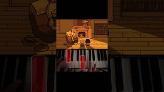 Home Piano Tutorial undertale home piano tutorial shorts [upl. by Htebi]