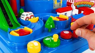 Best Car Toy Learning Video for Toddlers  Preschool Educational Toy Vehicle Puzzle [upl. by Kermy]