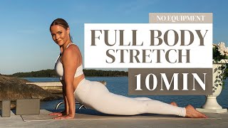 10 MIN FULL BODY STRETCH  Mobility Routine for Flexibility amp Relaxation [upl. by Russell]