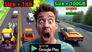 i Tried 1Kb To 100Gb Play Store Games 😱😱 [upl. by Eisak381]