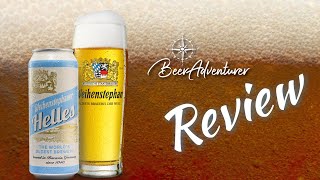 Helles  Weihenstephaner  Beer Review [upl. by Yllop707]