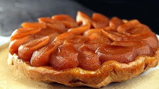 La Tarte Tatin  Technique de base en cuisine en vidéo [upl. by Odraner]